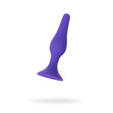 Фиолетовая анальная втулка Toyfa A-toys - 10,2 см. Фиолетовый