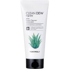Tony Moly Clean Dew Aloe Foam Cleanser 180 мл