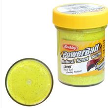 Паста форелевая Berkley 50 г Liver - Sunshine Yellow (солнечно-желтый)