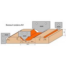Комплекты профильных ножей для фрез 615.004.01