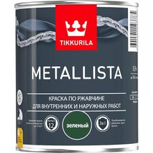 Тиккурила Metallista 900 мл зеленая