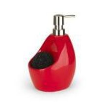 Umbra Диспенсер для мыла с подставкой для губки Joey красный арт. 330750-505