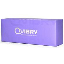  Фиолетовый клиторальный вибромассажёр Qvibry