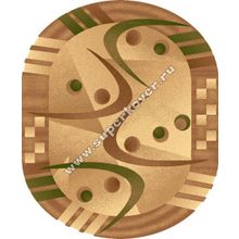Турецкий ковер Карвинг 9895 овал, 2 x 4