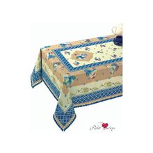 Fini.Cop Скатерть Galli Blue (круглая 180 см)