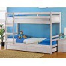 Кровать двухъярусная Массив с ящиками