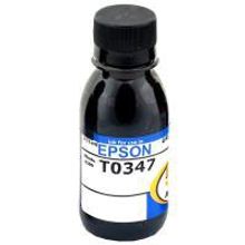 Чернила EPSON T0347, пигментные, серый, 100 мл