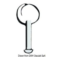 Osculati SS clevis pin without ring 6mm x 25mm, 37.106.21D