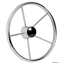 Osculati SS 5-spoke steering wheel 320 mm, 45.165.32