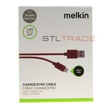 Кабель Melkin 012 для Micro USB, 1,2м, красный