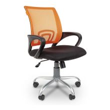 Кресло компьютерное Chairman 696 Silver черный оранжевый