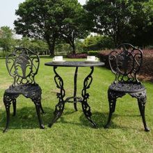 Комплект садовой мебели из литого алюминия бронза Duo