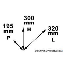 Osculati Автоматический насос CEM с бронзовым корпусом и расширительным баком для систем водоснабжения, 16.061.24