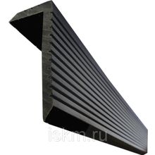 Уголок декоративный из ДПК 70х3 мм Holzhof Антрацит
