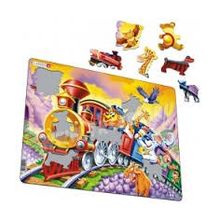 LARSEN Поезд с цирком 30 дет