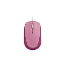 Microsoft (Mouse Microsoft Compact Optical STRAWBERRY SORBET PINK USB Retail (3btn+Roll))