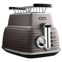 тостер DeLonghi CTZ 2103.BG, два отделения, 900 Вт