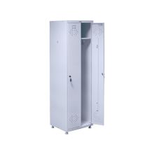 Шкаф медицинский для раздевалок HILFE МД 2 ШМ-SS
