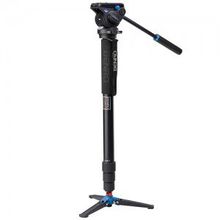 Видеомонопод Benro A48TDS4 алюминиевый с ножками и видеоголовкой S4