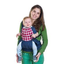 Чудо Чадо Бебимобиль Хип джинс с красным