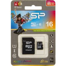 Карта памяти Silicon Power microSDHC 16Gb