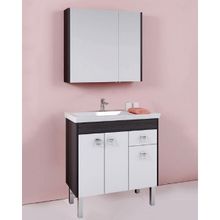 Aqwella Зеркальный шкаф Командор 80 венге магия