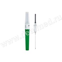Игла двусторонняя с визуальной камерой FlashBack 21G*1 1 2, 0,8 мм, 38 мм зеленая (арт 595121380), Китай
