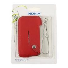 пластиковый чехол с текстильной отделкой Nokia CP-506 для Nokia E5, красный, оригинальный