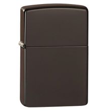 Зажигалка коричневая матовая Zippo Classic с покрытием Brown Matte