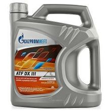 Жидкость для АКПП Gazpromneft ATF DX III, 4л