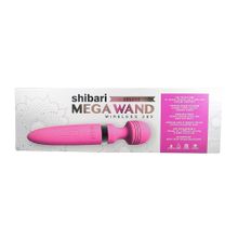 Shibari Розовый жезловый массажер Deluxe Mega Wand Wireless 28x