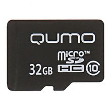 Qumo Карта памяти Qumo microSDHC class 10 32GB
