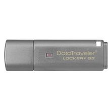 Kingston DataTraveler Locker+ G3 DTLPG3 64GB  USB3.0  Flash  Drive 64Gb(RTL)