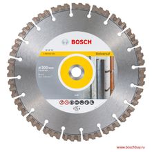 Bosch Алмазный диск Bosch Best for Universal 300х22.23 мм (2608603634 , 2.608.603.634)