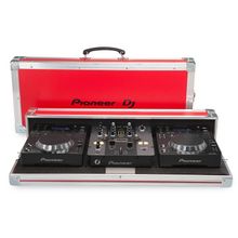 Pioneer 250 PACK Black набор: 2 х CDJ350 + DJM250K + PRO250 FLT кейс