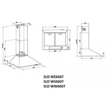 Каминная вытяжка Schaub Lorenz SLD WW6607