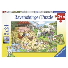 Ravensburger 2 в 1 Поездка в деревню