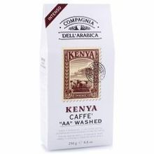кофе молотый Dell&apos; Arabica Puro Arabica Kenya AA Washed, 0,25 кг
