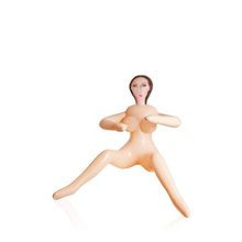 NMC Надувная секс-кукла LUSH IVY D. с 3 любовными отверстиями (телесный)