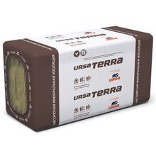 УРСА Терра 34PN PRO утеплитель 1000х610х50мм (10шт=6,1м2=0,3м3)   URSA Terra 34PN PRO минеральная вата 1000х610х50мм (6,1м2=0,305м3) (упак. 10шт.)