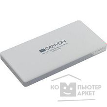 Canyon CNS-TPBP10W Power bank 10000mAh Color: White , bulit in Lithium Polymer Battery