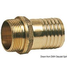 Osculati Cast brass male hose adaptor 1 4 x 13 mm, 17.198.03