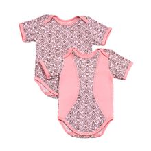 Kiddy bird Винтаж 2 шт короткий рукав коралл