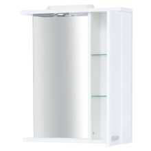 Зеркальный шкаф Sanstar "Cristal" 60 правая, 1 дв, белый