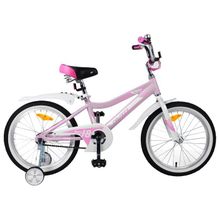 18" NOVATRACK Novara 2019 (1ск, алюм, ножн, короткие крылья, без багажника)(185ANOVARA.PN9, розовый, 134026)