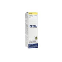 Чернила Epson L100 110 200 210 300 355 550 555  C13T66444A, yellow, 70ml