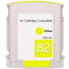 Картридж 82, C4913A жёлтый совместимый
