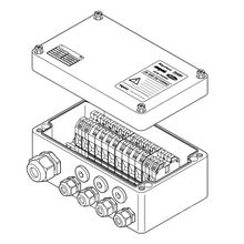 Проходная коробка (7xM25 + 1xM32) JB-MB-26 16MM2 (EE x e)