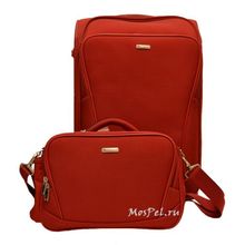Комплект чемодан и кейс ProtecA красный
