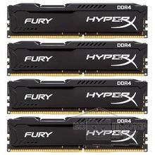 Kingston DDR4 DIMM 16GB Kit 4x4Gb HX424C15FBK4 16